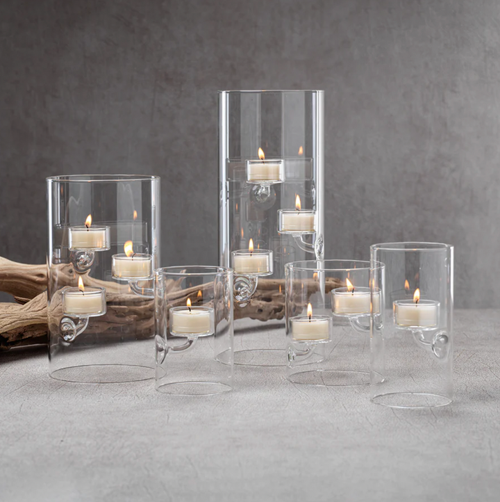 Suspended Glass Tealight Holder 